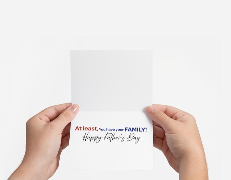 Gone Fishing- Father's Day Card