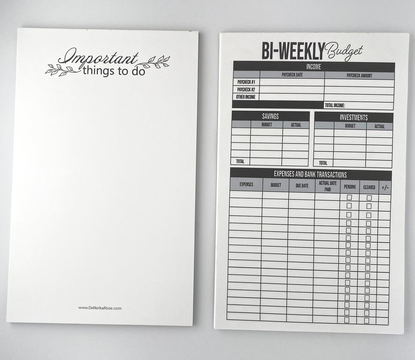 Budget Planner Bundle