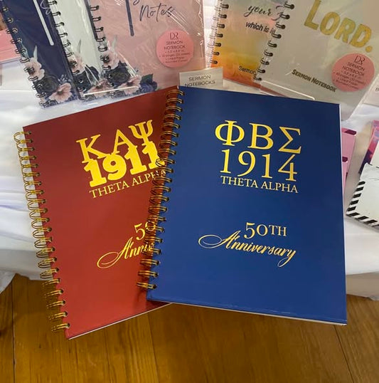 Custom Design Hard Back Notebooks