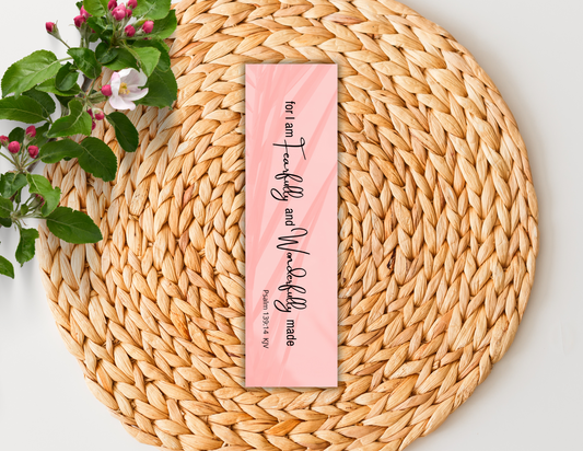 Fearfully and Wonderfully Made Bookmark