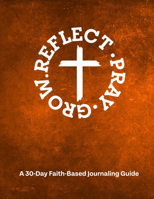 30-Day Faith Journaling Guide Brown Digital Download