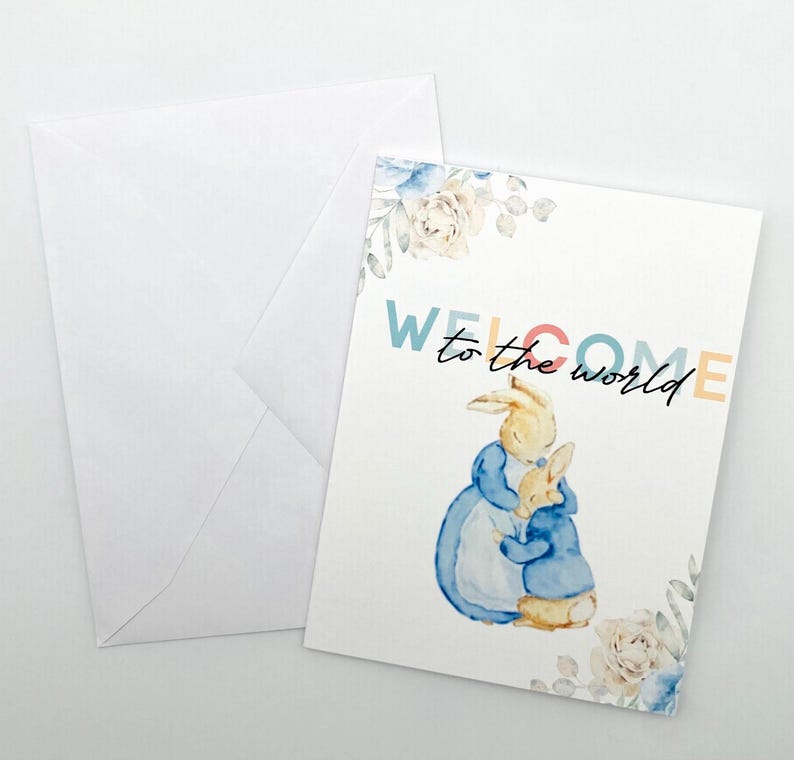Welcome to the World Greeting Card