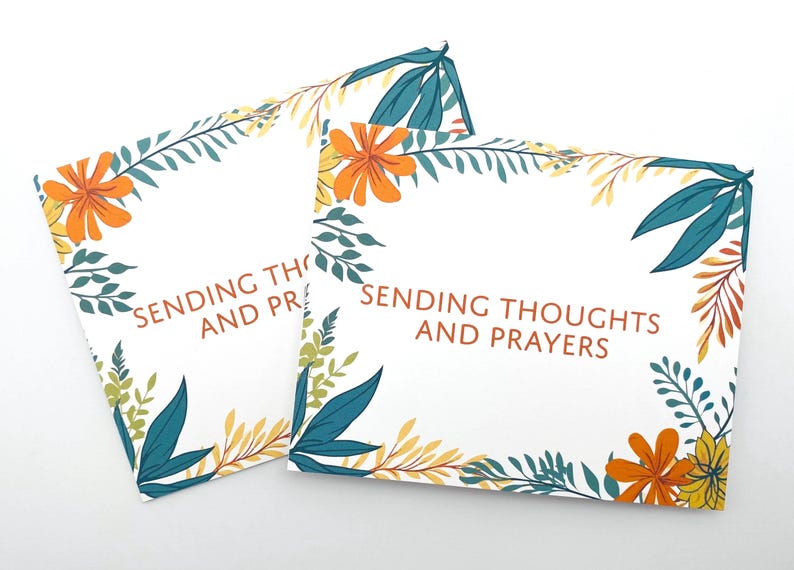 Sending Thought and Prayers