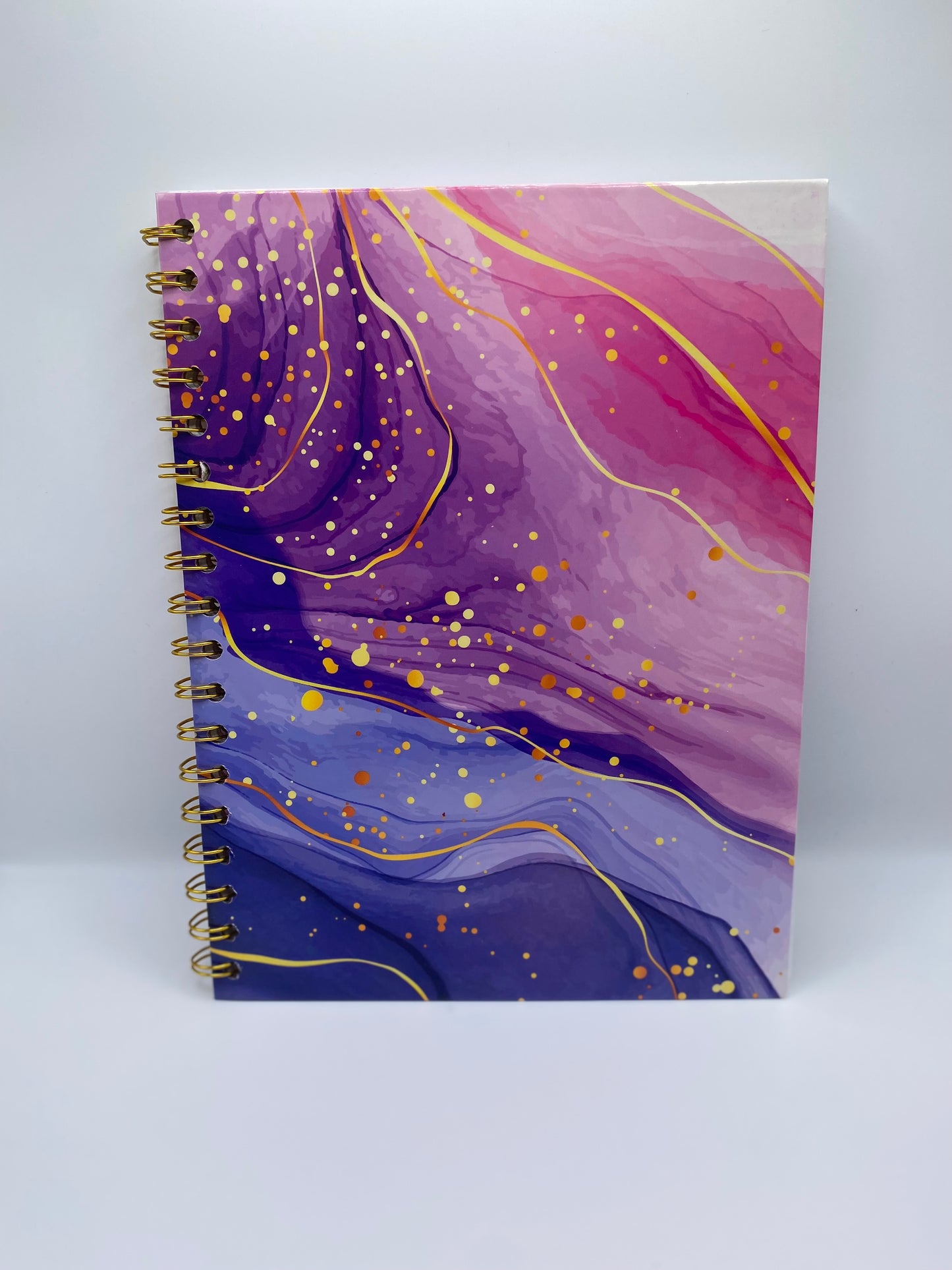 2025-2026 Purple and Gold Dated Planner