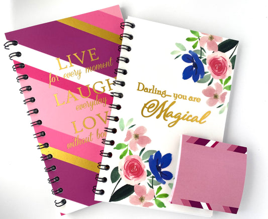 Magical and Live, Laugh Notebook Bundle