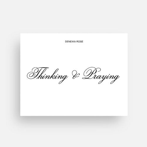 Thinking and Praying