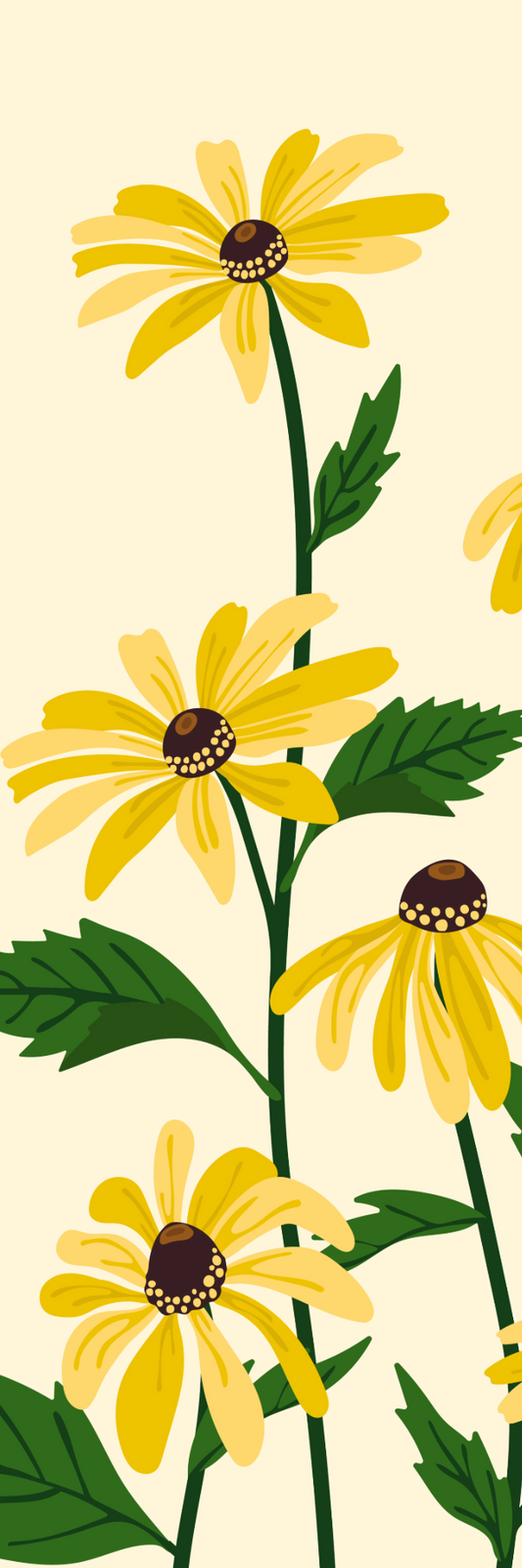 Daisies bookmark