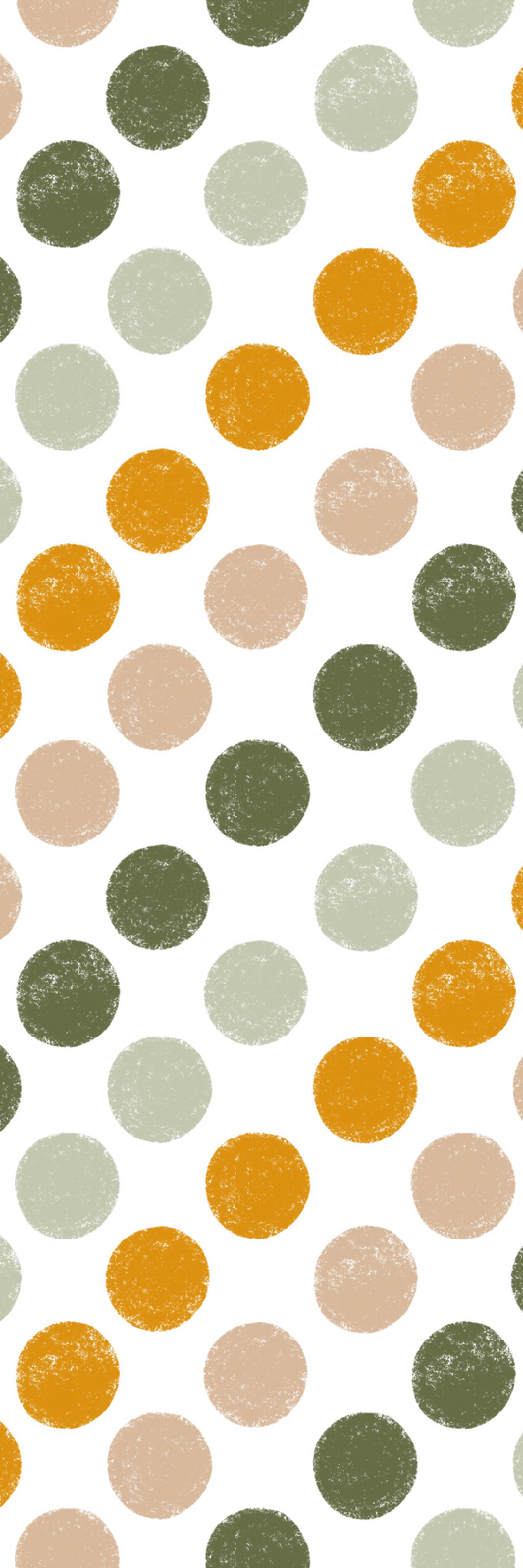 Colorful Polka dot bookmark