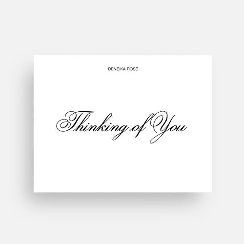 Thinking of you- Greeting Card