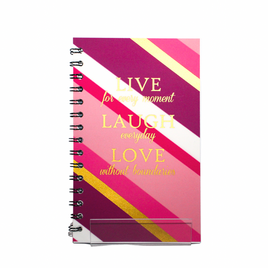 Live, Laugh, and Love Notebook