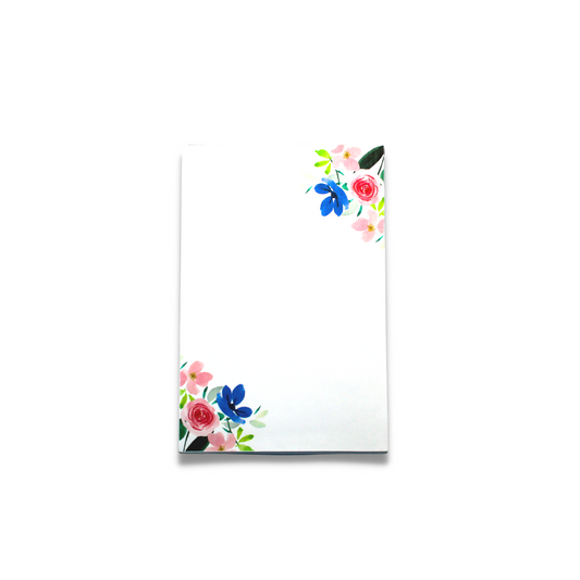 Ava Floral 4x6 NotePad